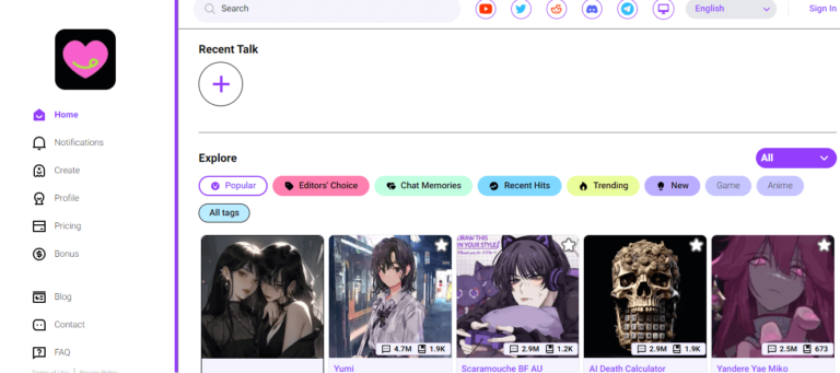 Crushon ai-Alternative to Character AI