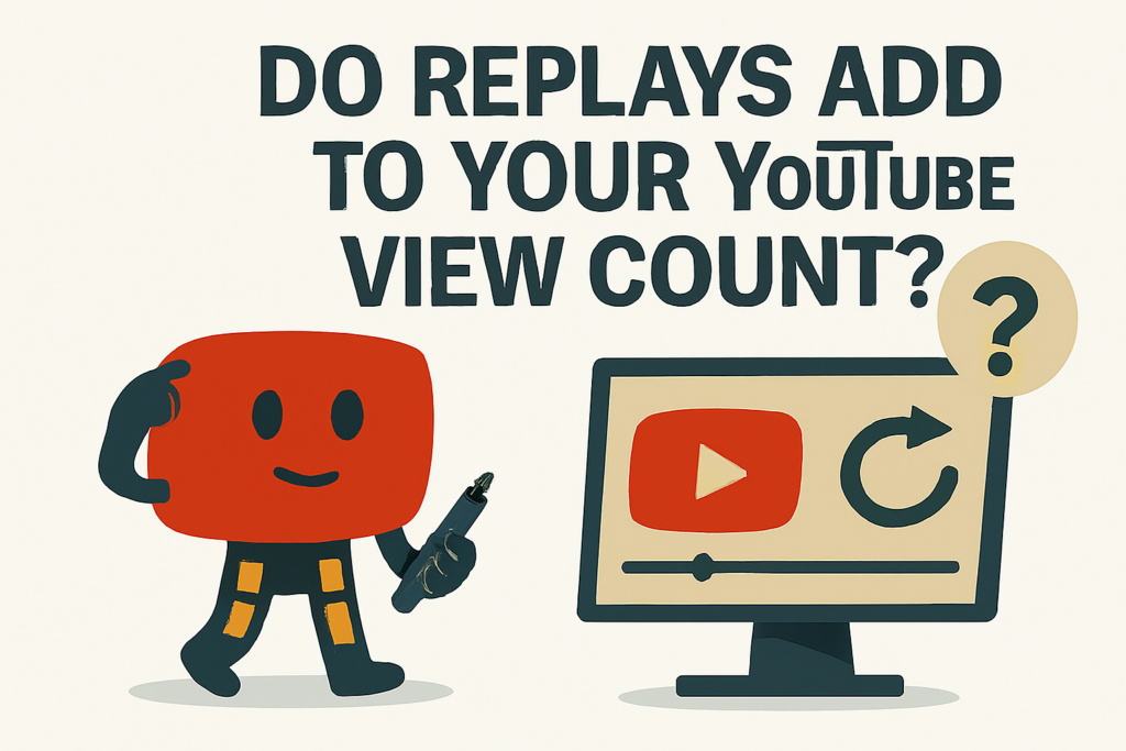 Do Replays Add to Your YouTube View Count?