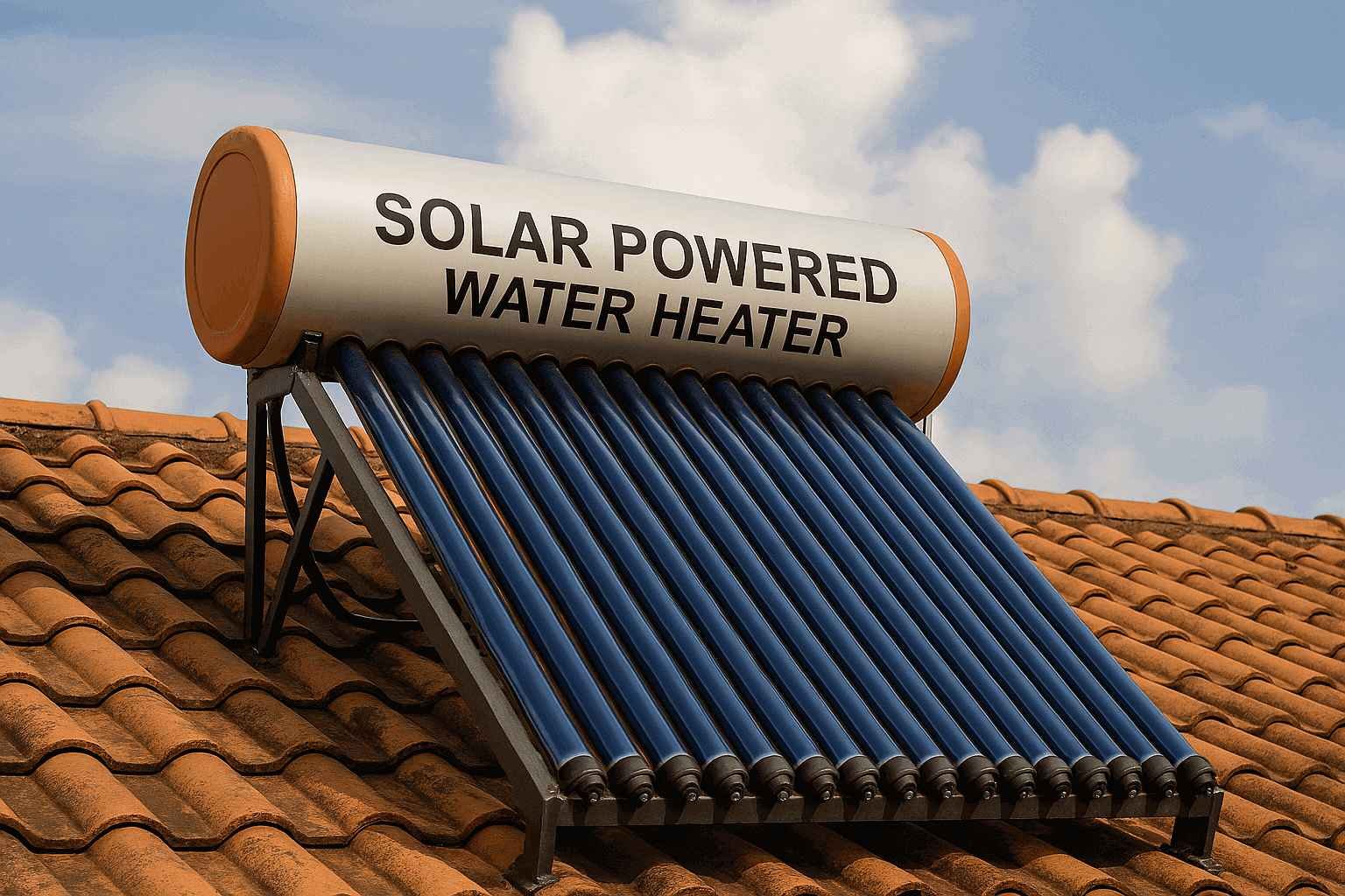 Solar Powered Water heater