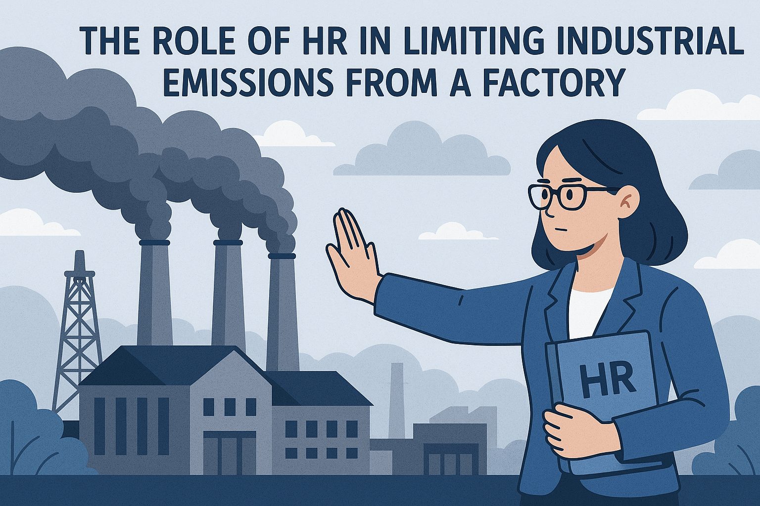The Role of HR in Limiting Industrial Emissions from A Factory